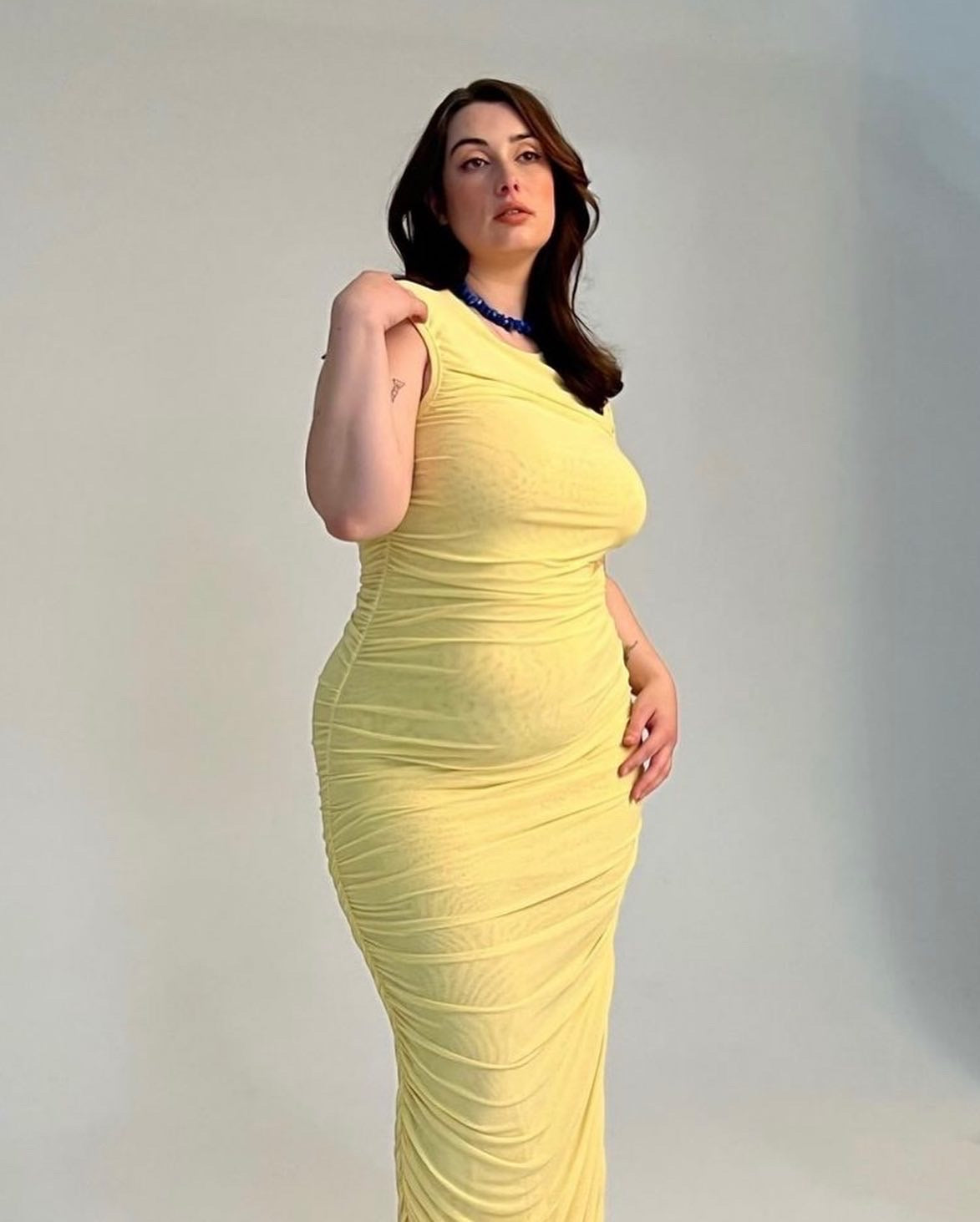 Bounce Mesh Tank Dress