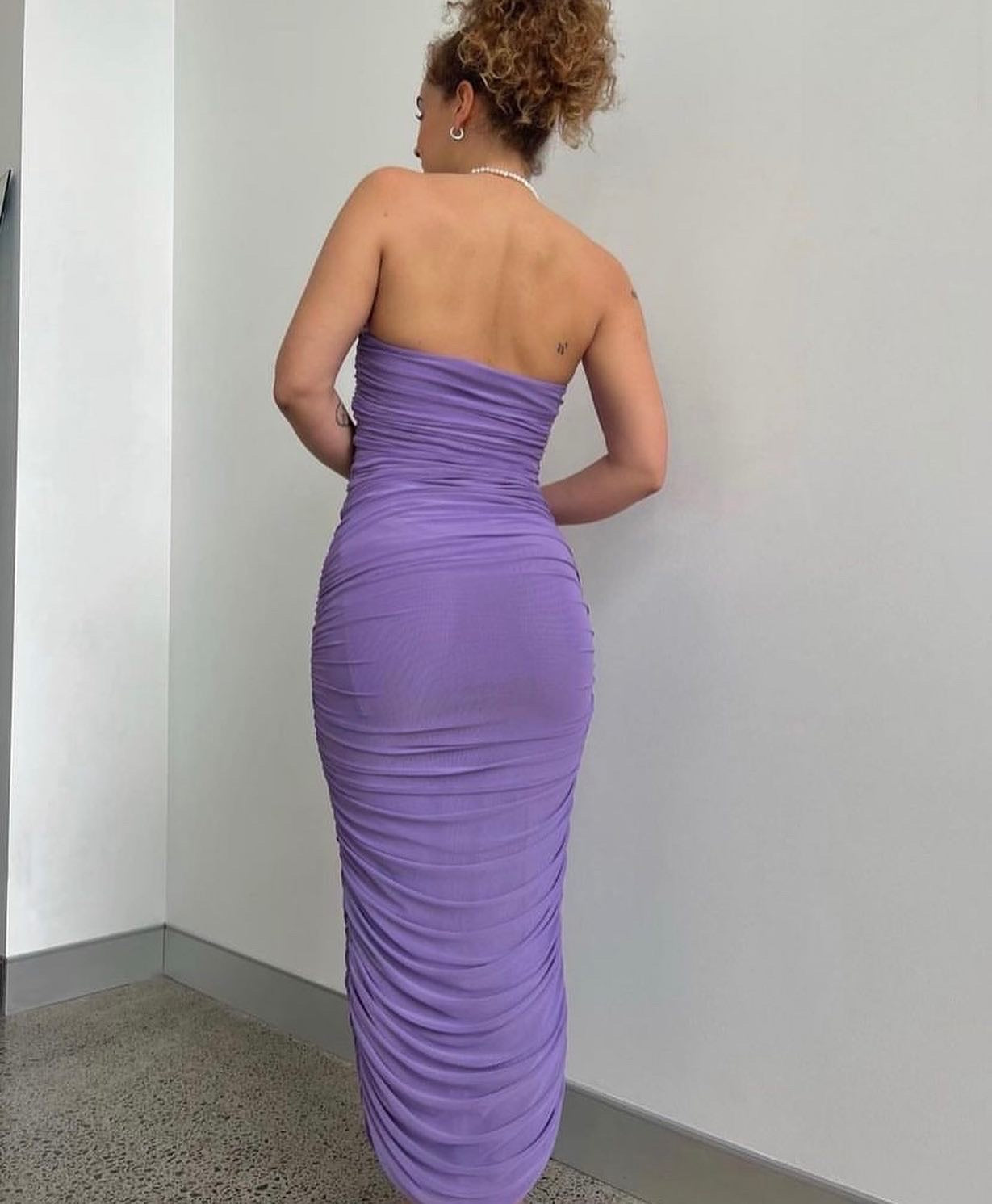 Ginni Mesh Dress - Wisteria