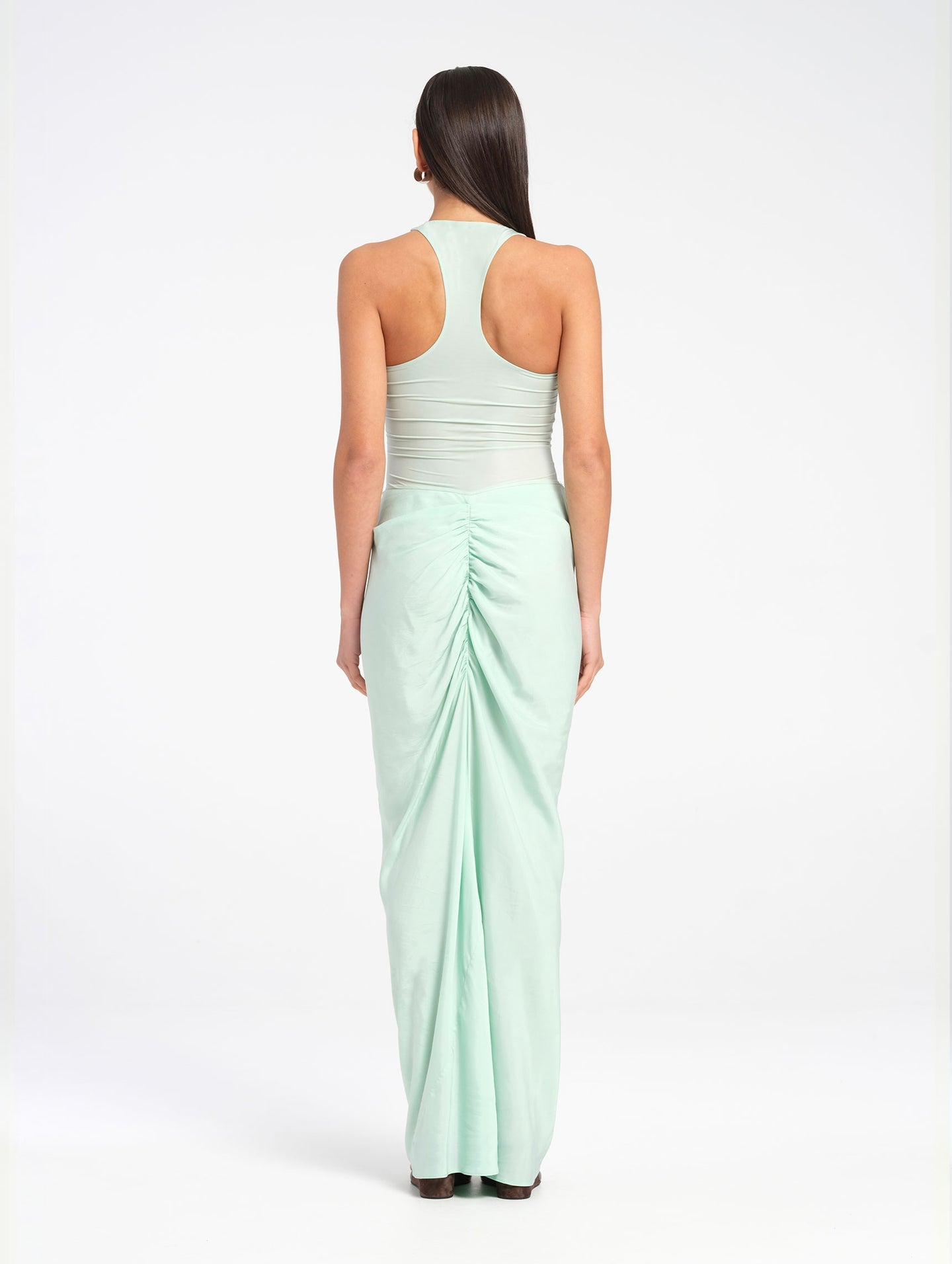 Jade Maxi Dress - Bleached Aqua