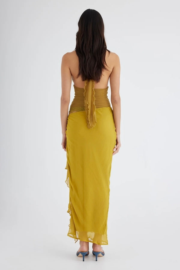 Penelope Maxi Dress - Wasabi