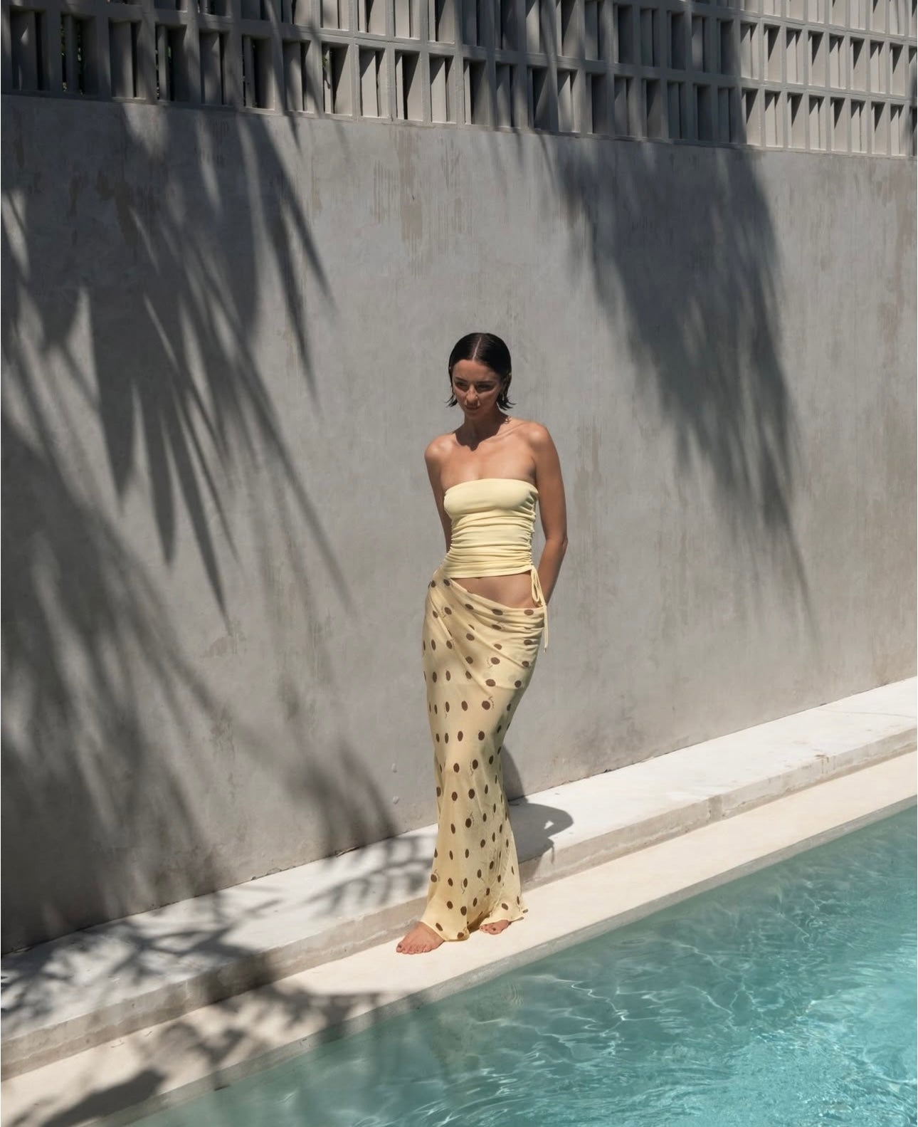Roscoe Maxi Dress - Butter Spot