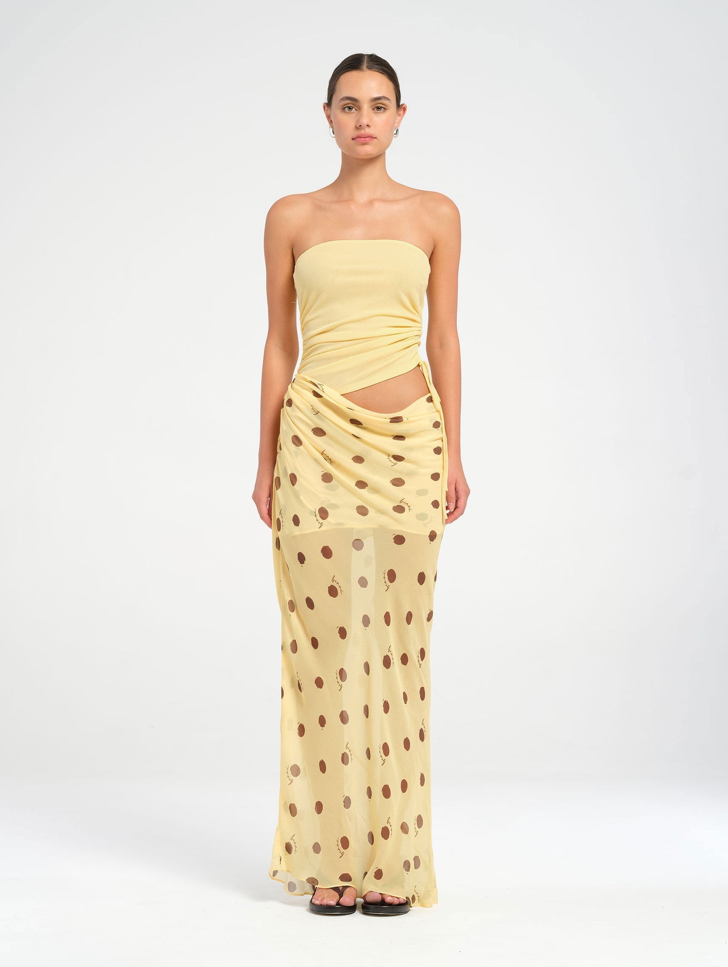Roscoe Maxi Dress - Butter Spot