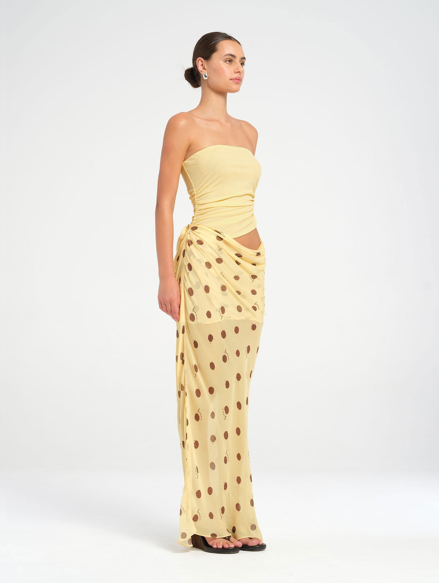 Roscoe Maxi Dress - Butter Spot