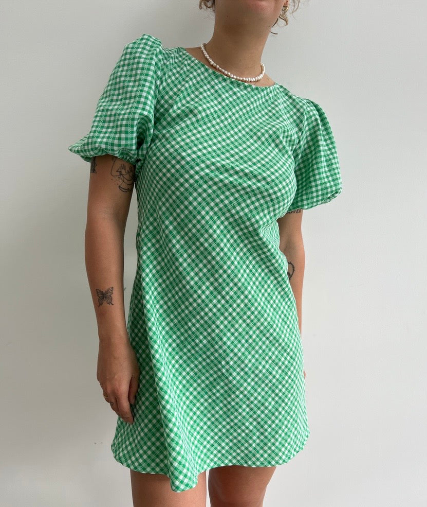 Kendall Gingham Mini Dress sarahsrentals Kendall Gingham Mini Dress sarahsrentals