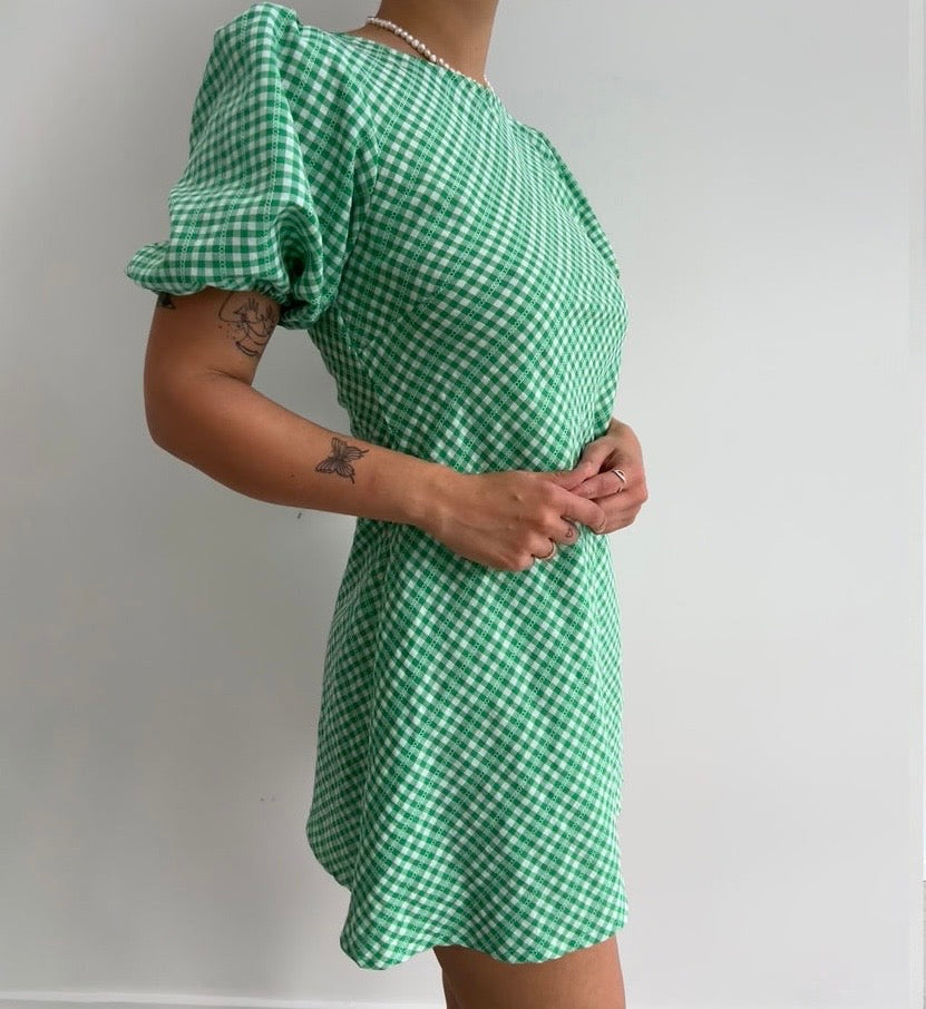 Kendall Gingham Mini Dress