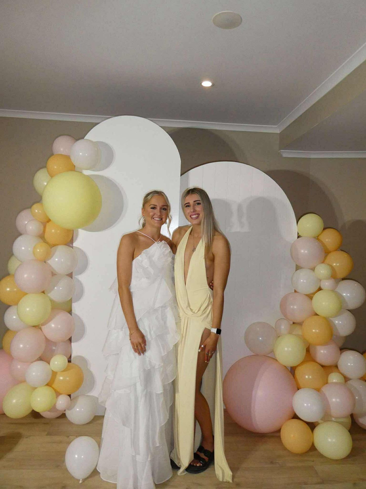 Pandorea Layered Maxi Dress - Ivory