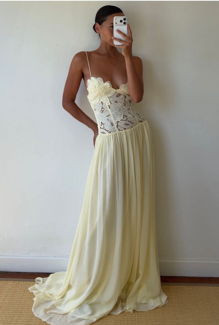 Stephanie Maxi Dress - Butter