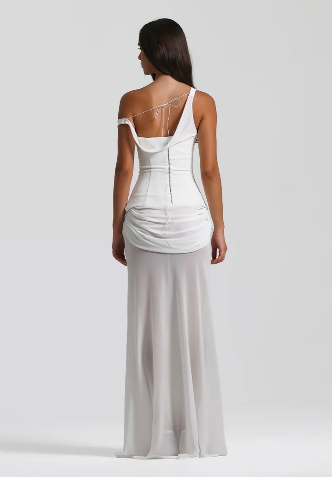 Cadence Gown - White