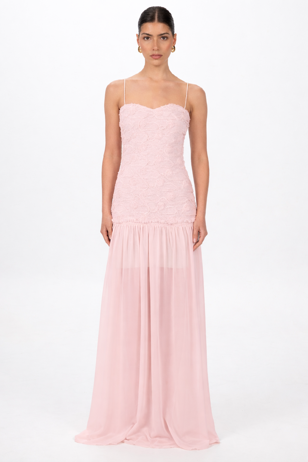 Renata Dress - Baby Pink