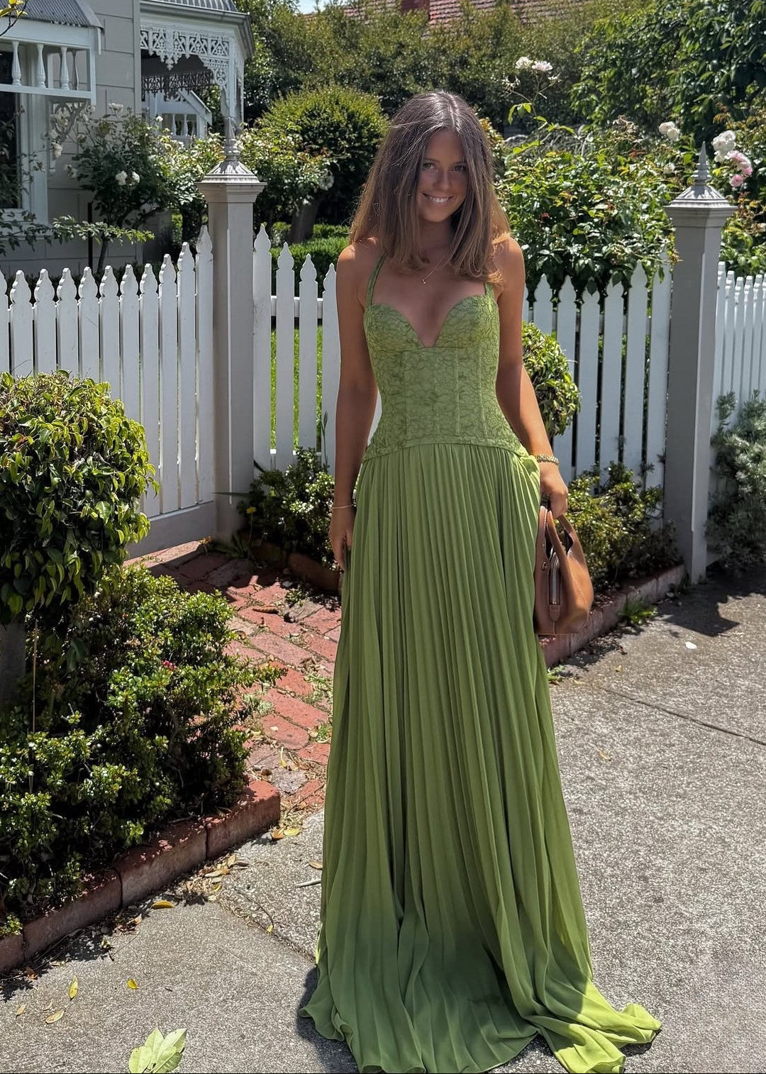 Gaia Gown - Green