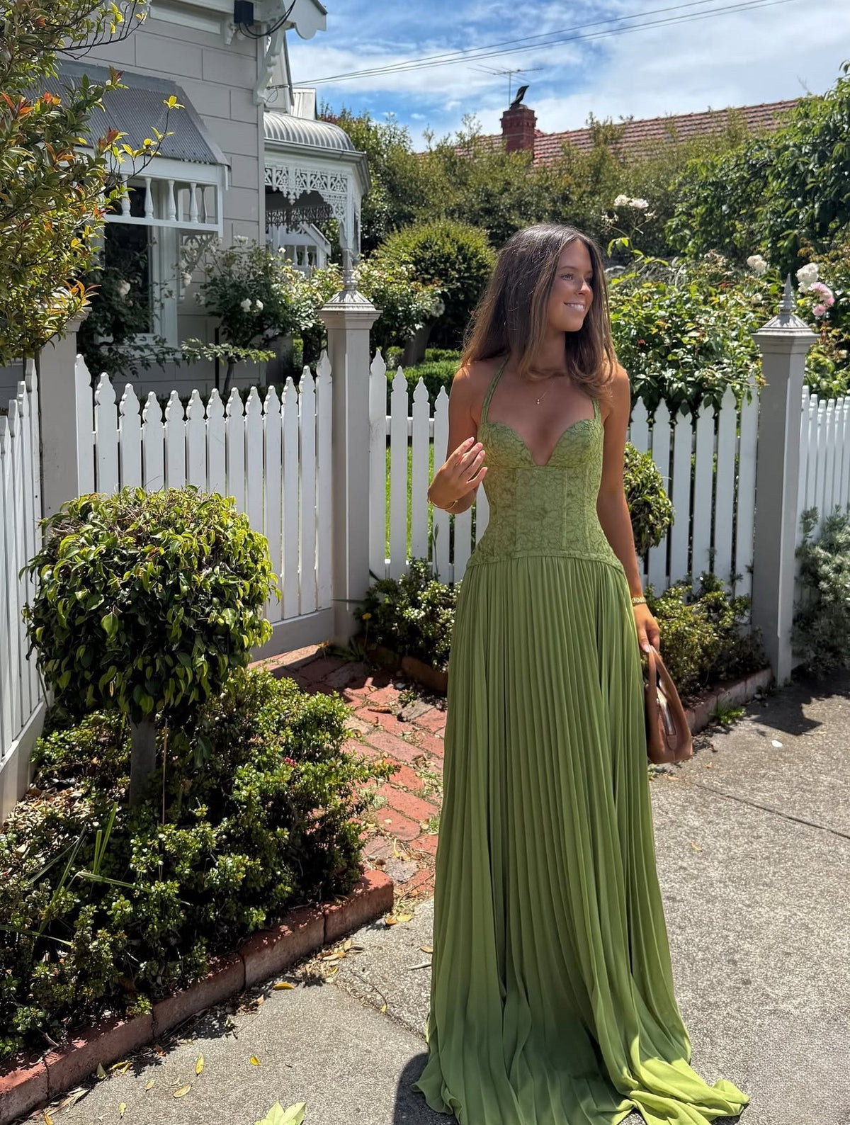 Gaia Gown - Green