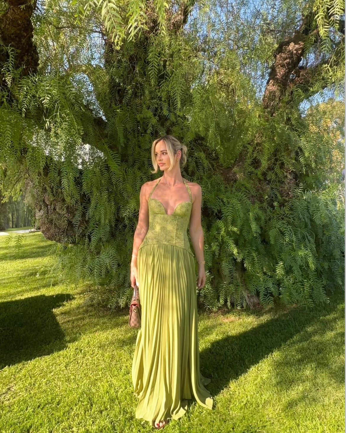 Gaia Gown - Green