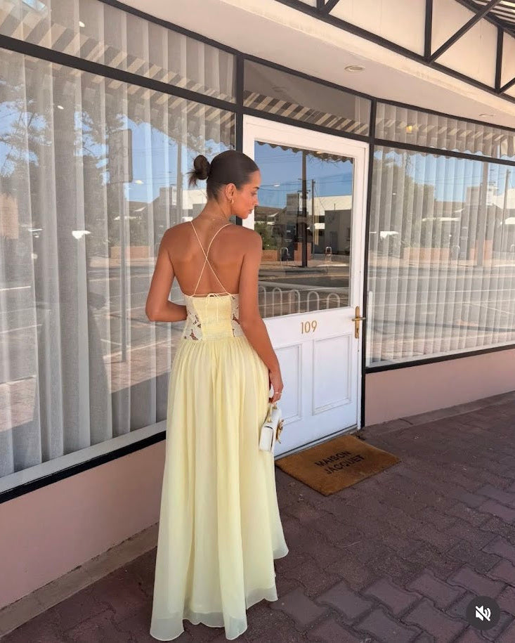 Stephanie Maxi Dress - Butter