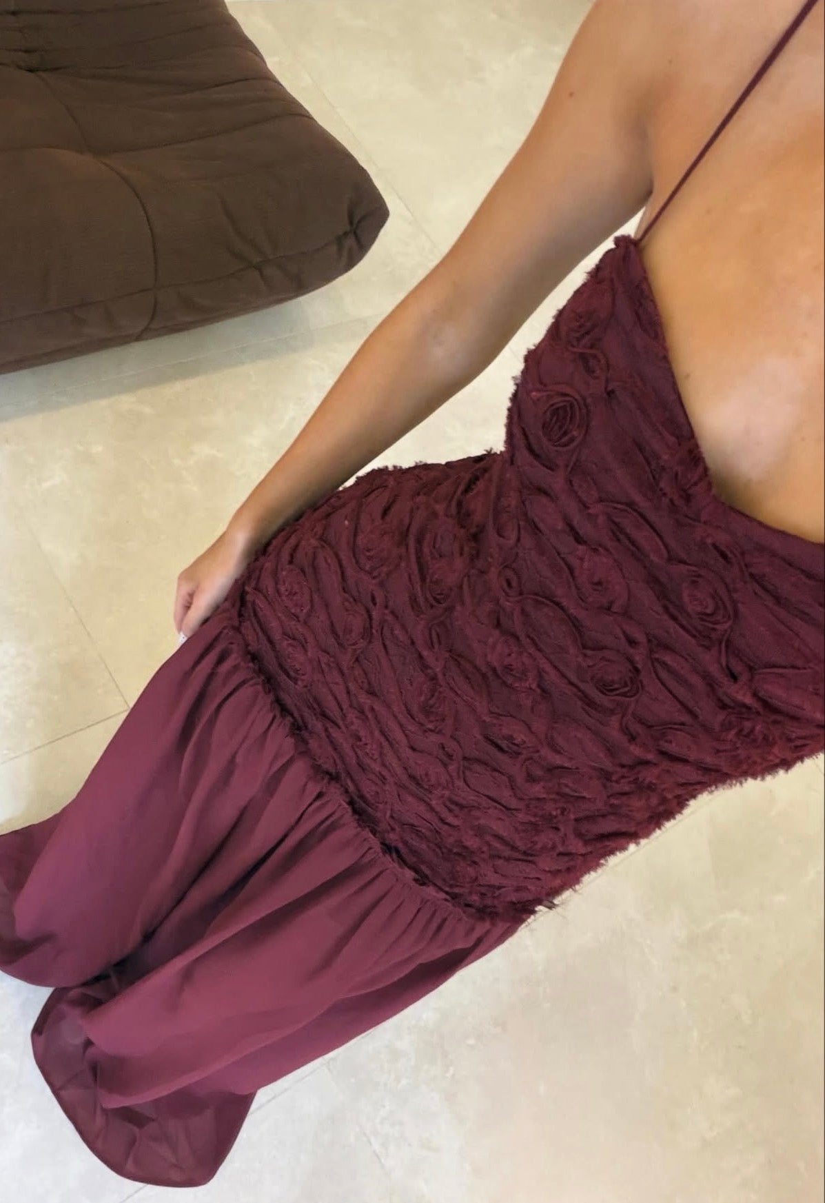 Renata Dress - Port