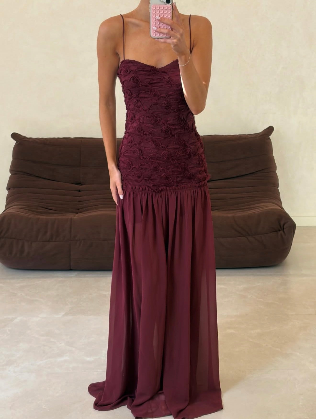 Renata Dress - Port