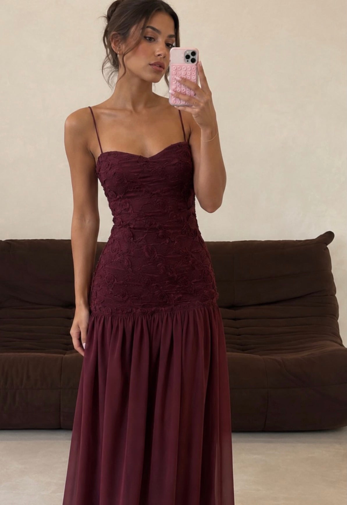 Renata Dress - Port