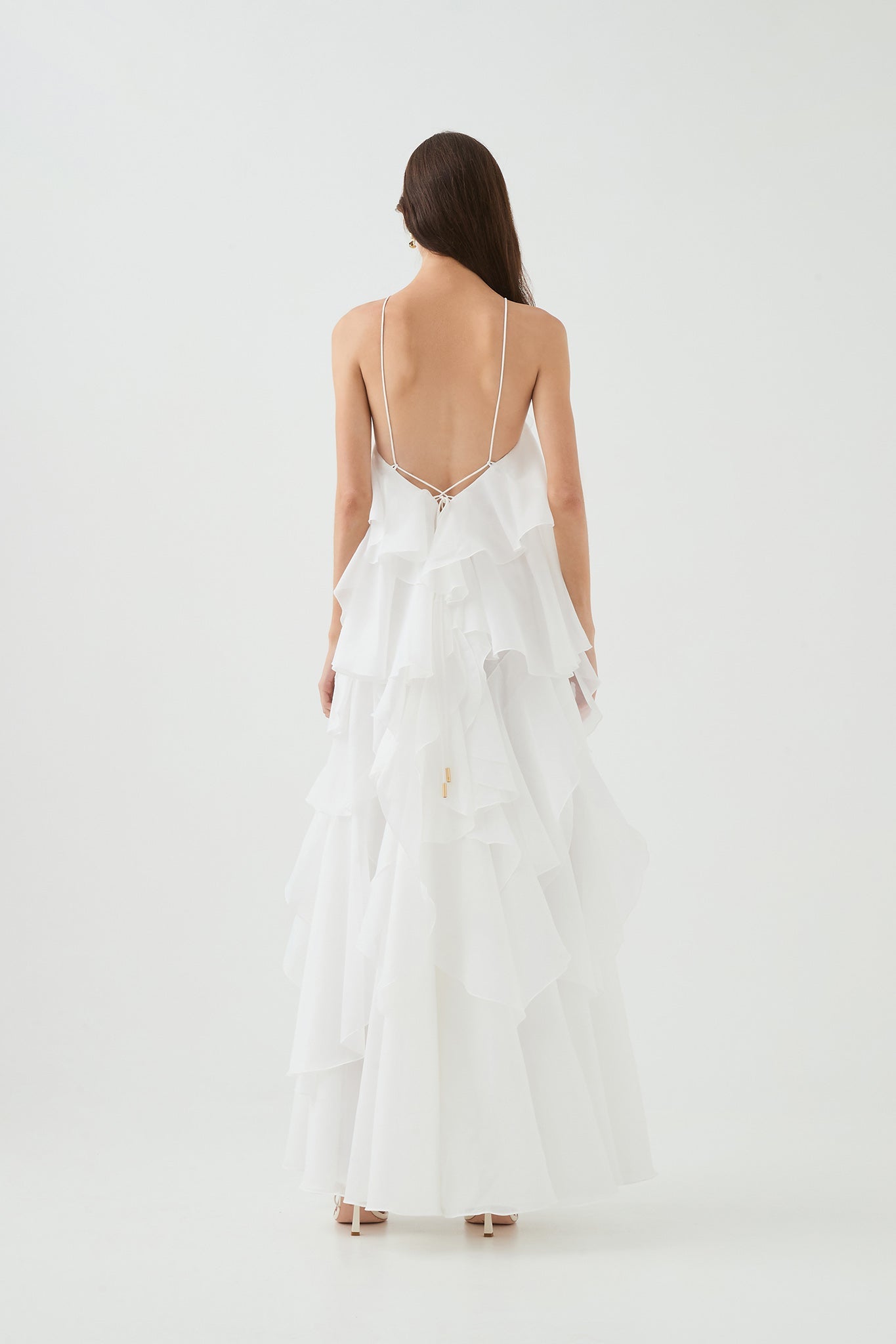 Pandorea Layered Maxi Dress - Ivory