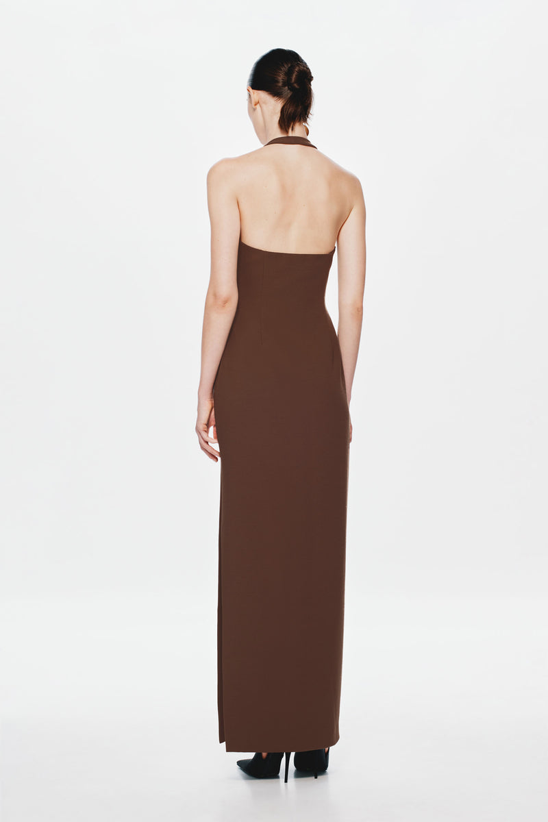 Alusia Dress - Chocolate