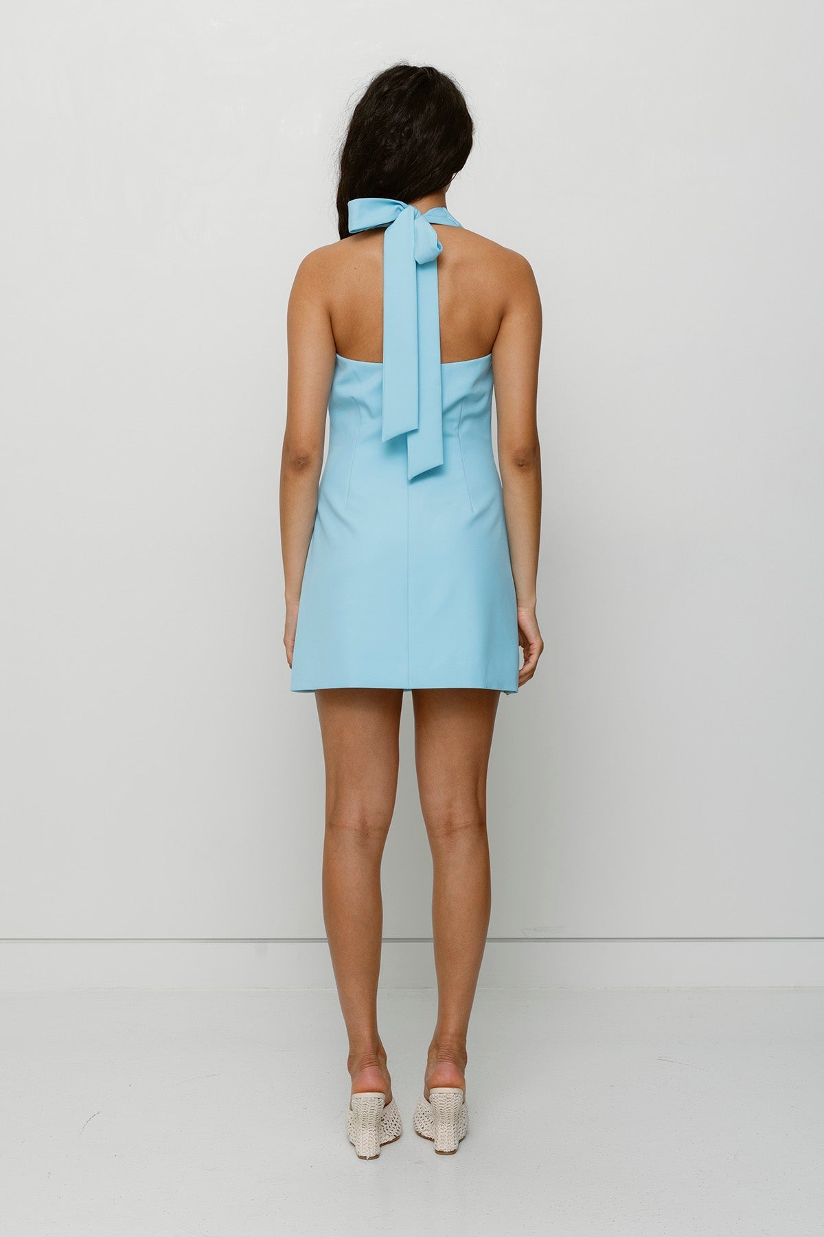 Irida Vest Dress - Sky