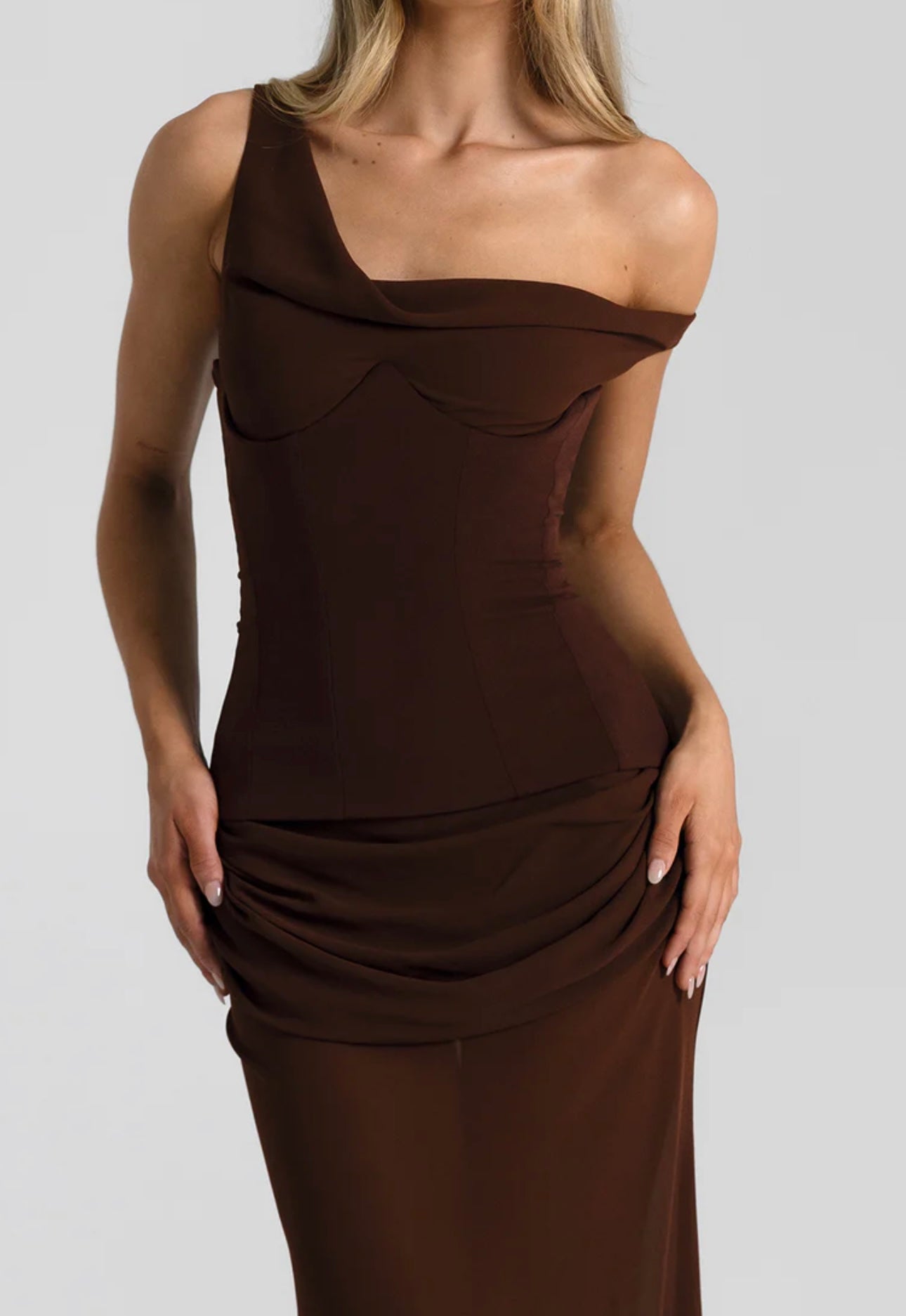 Cadence Gown - Espresso