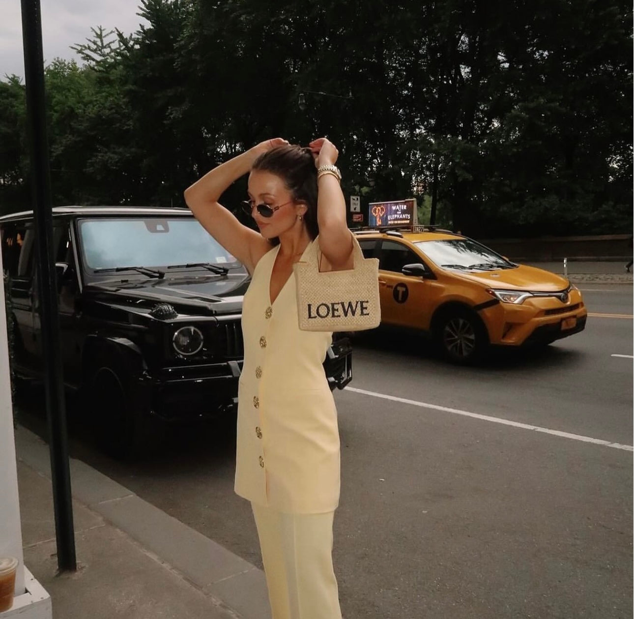 Irida Vest Dress - Butter