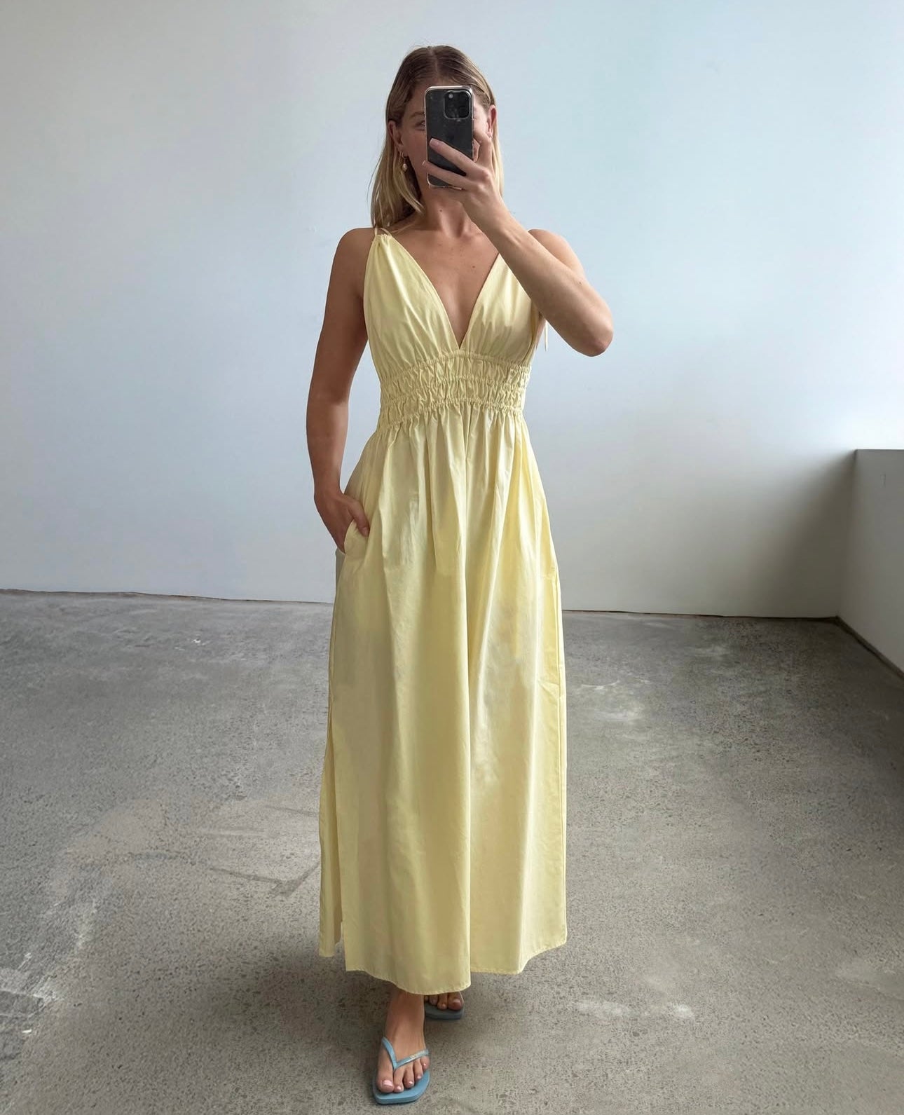 Hero Maxi Dress - Butter