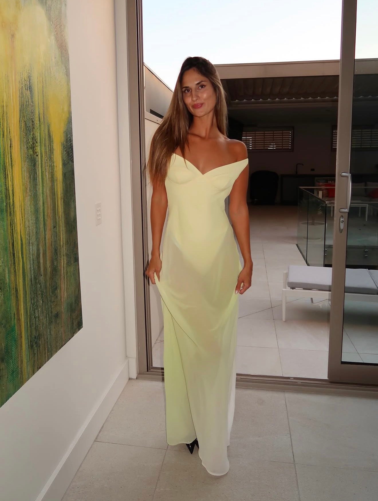 Brielle Dress - Citrus