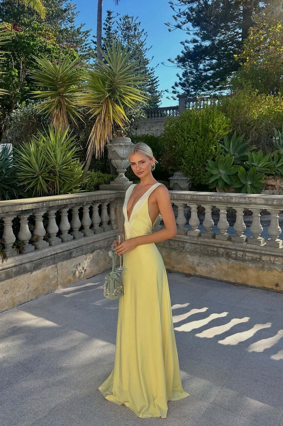 Rosa Gown - Lemon