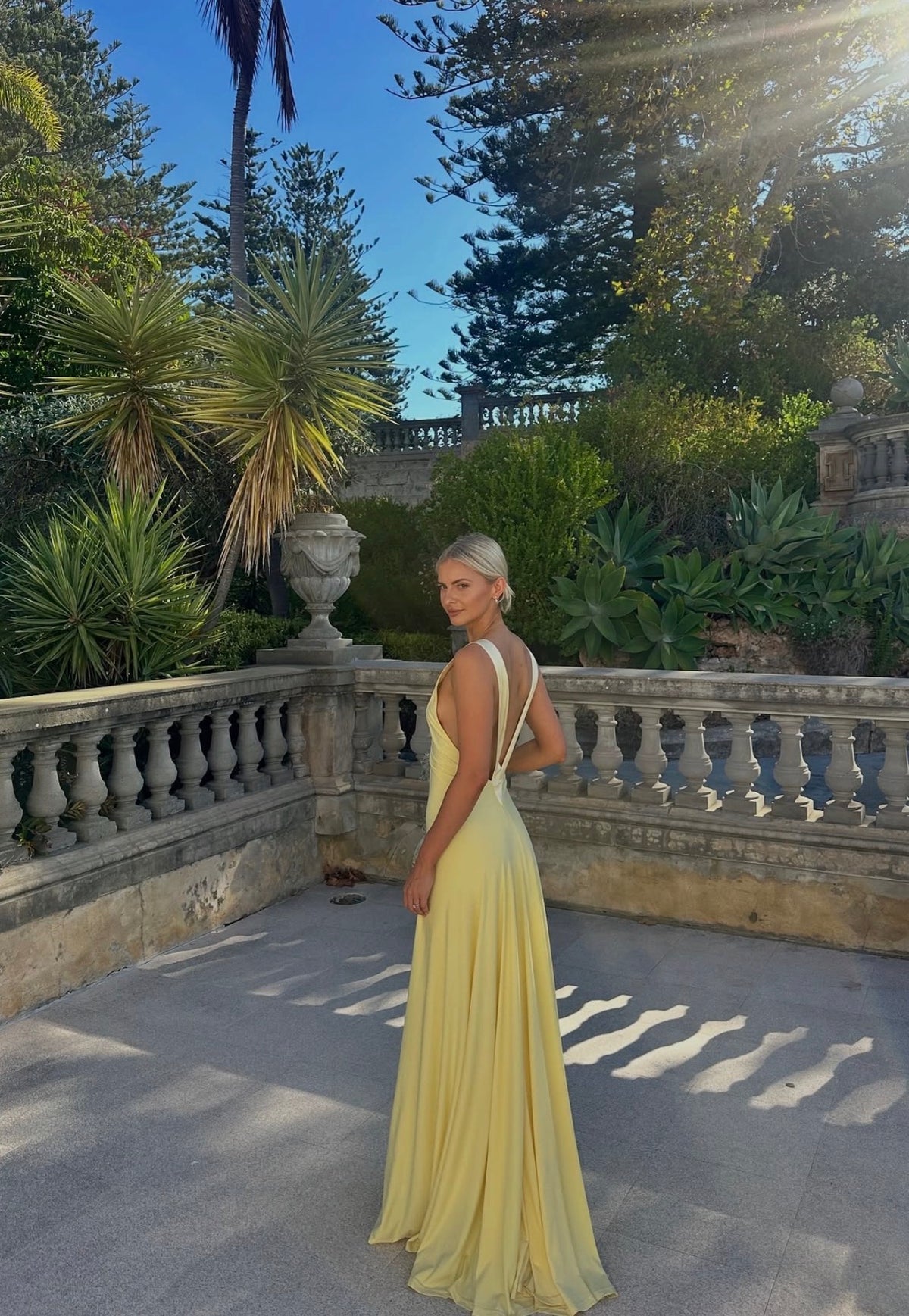 Rosa Gown - Lemon