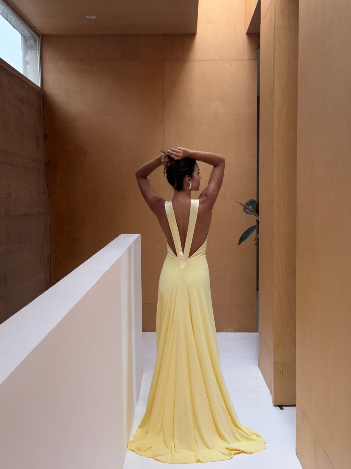 Rosa Gown - Lemon