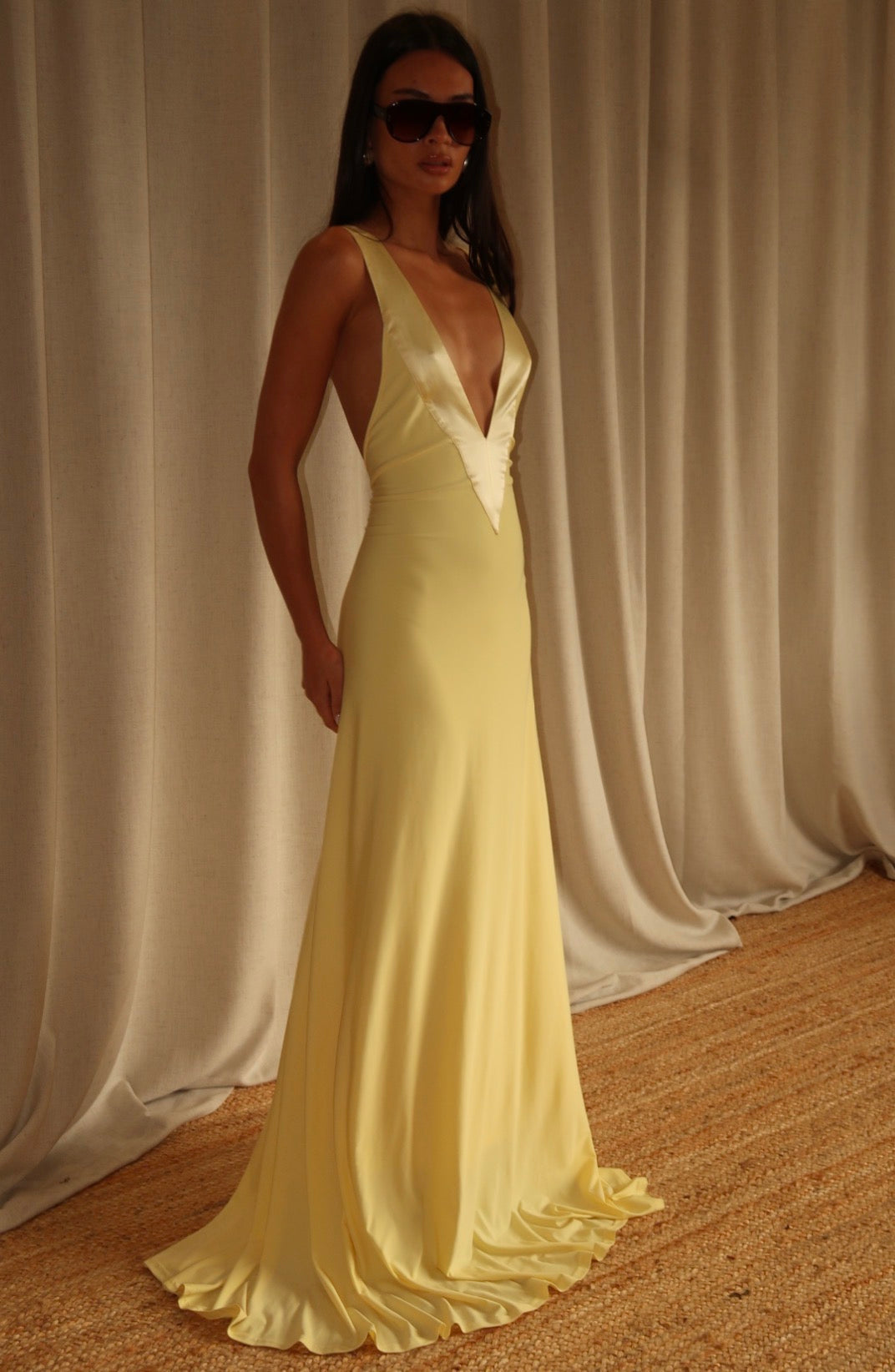 Rosa Gown - Lemon