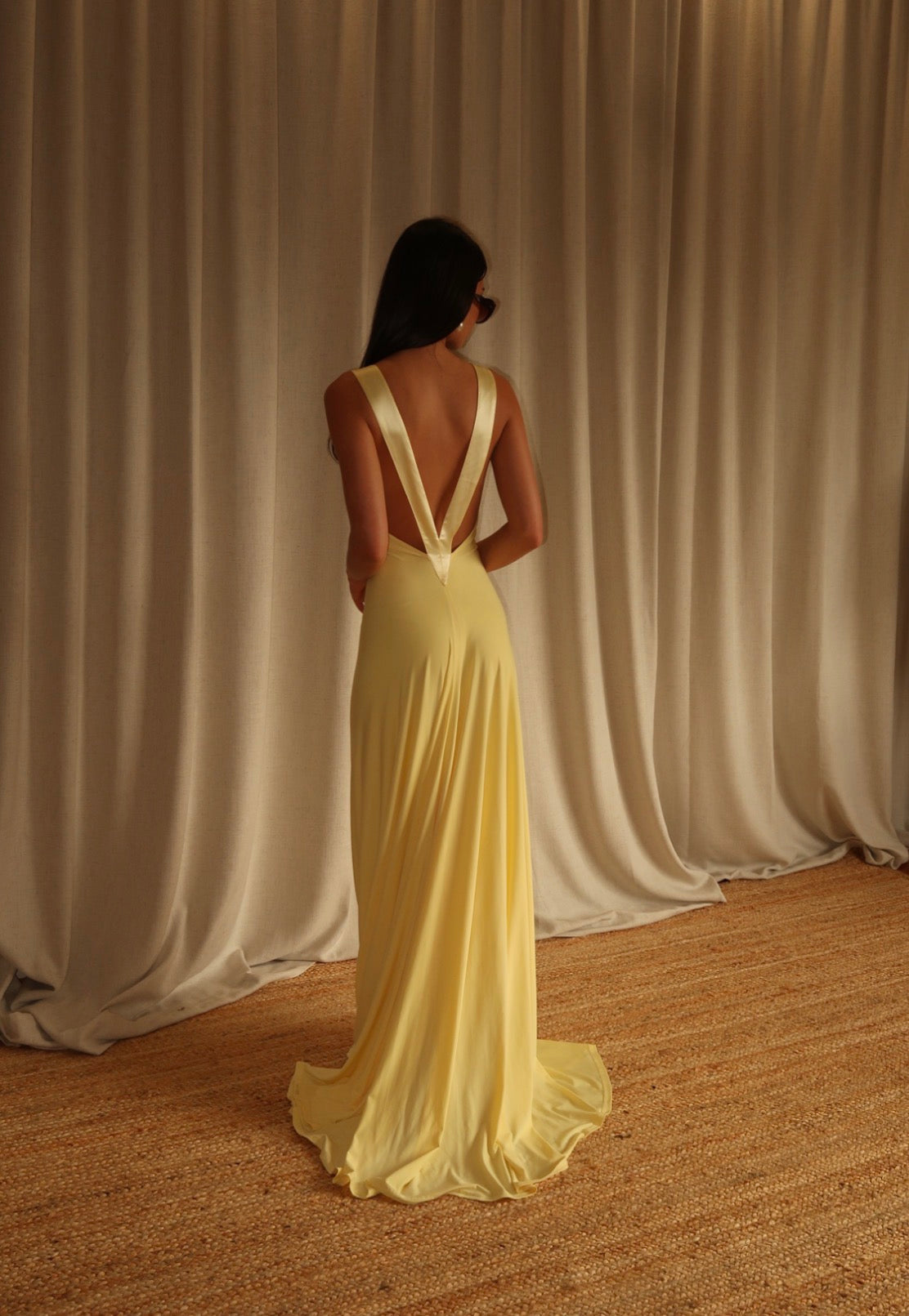 Rosa Gown - Lemon