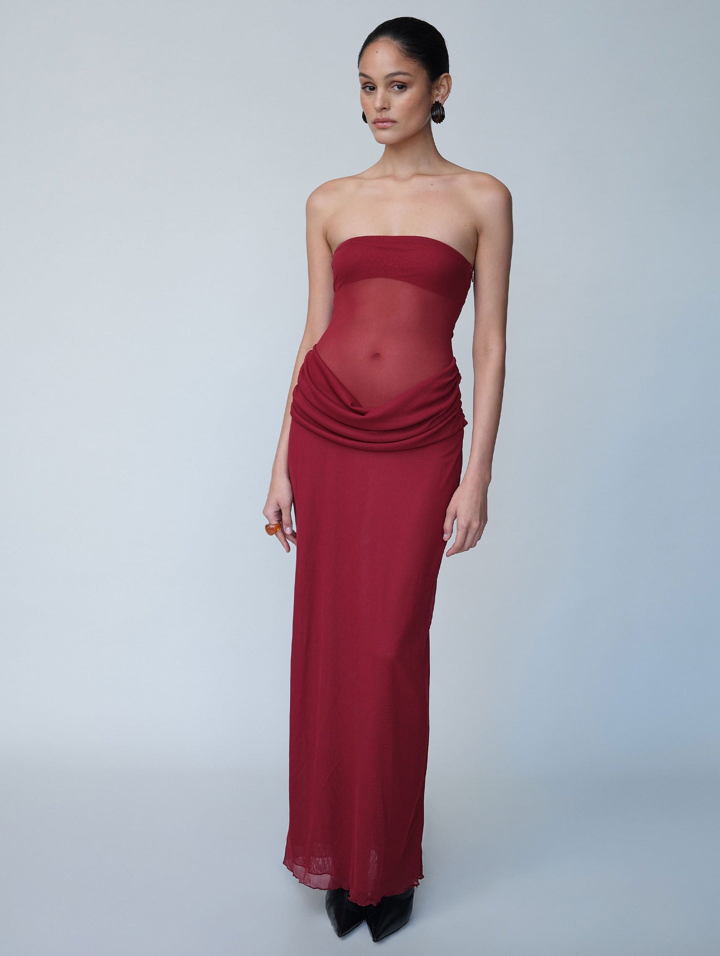 Petra Maxi Dress - Wine