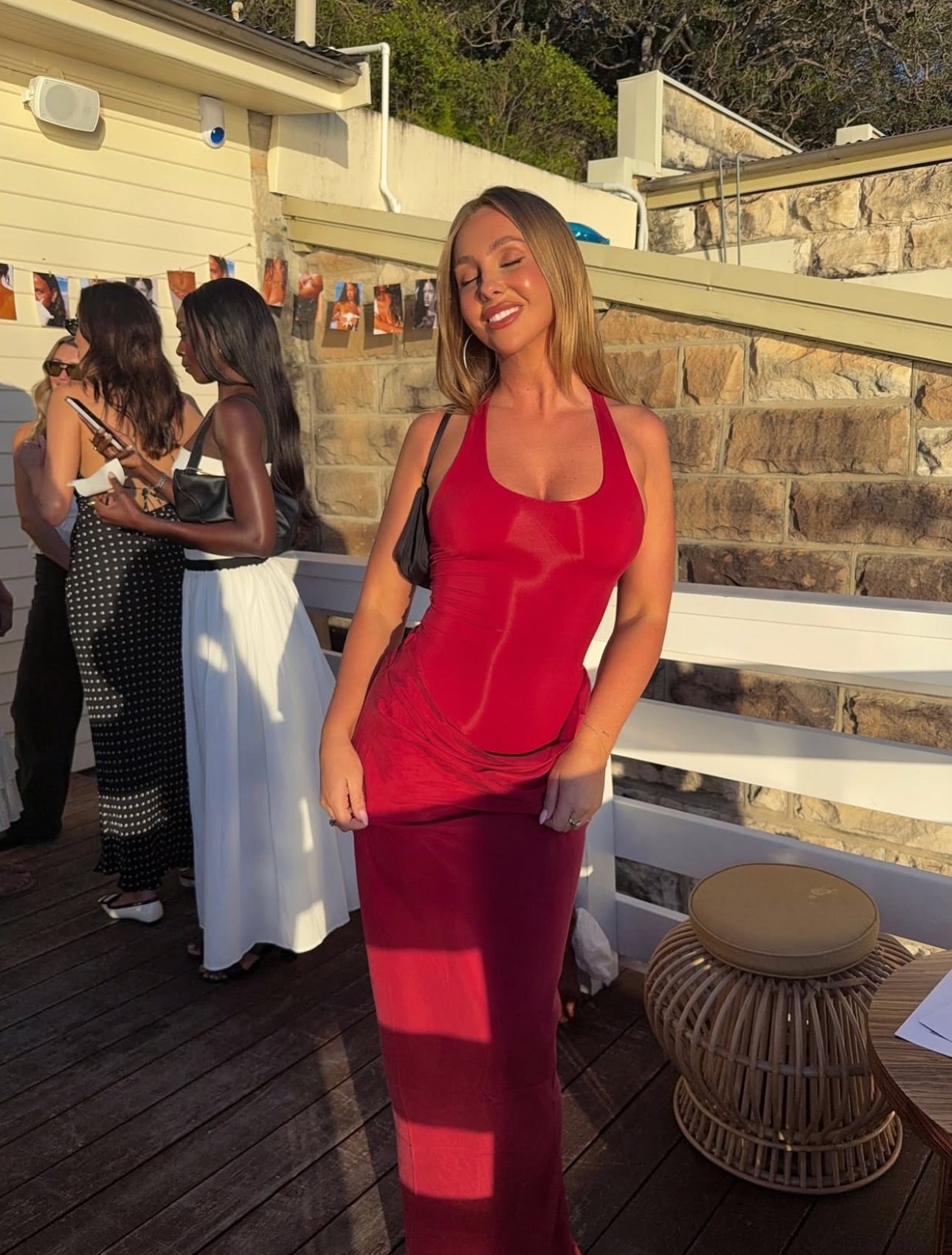 Jade Maxi Dress - Scarlet