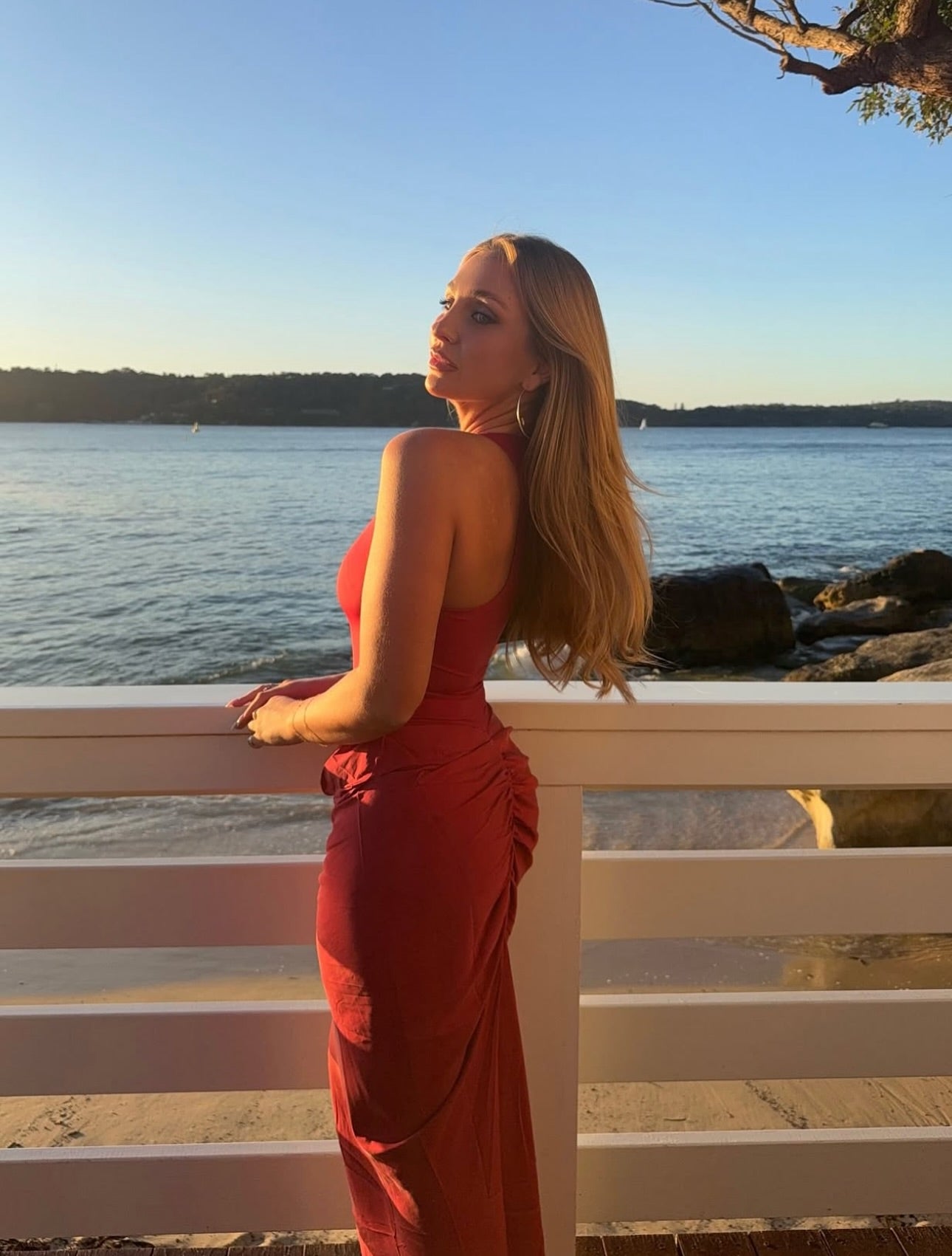 Jade Maxi Dress - Scarlet