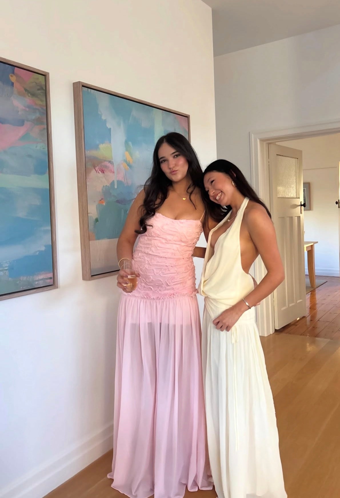 Renata Dress - Baby Pink