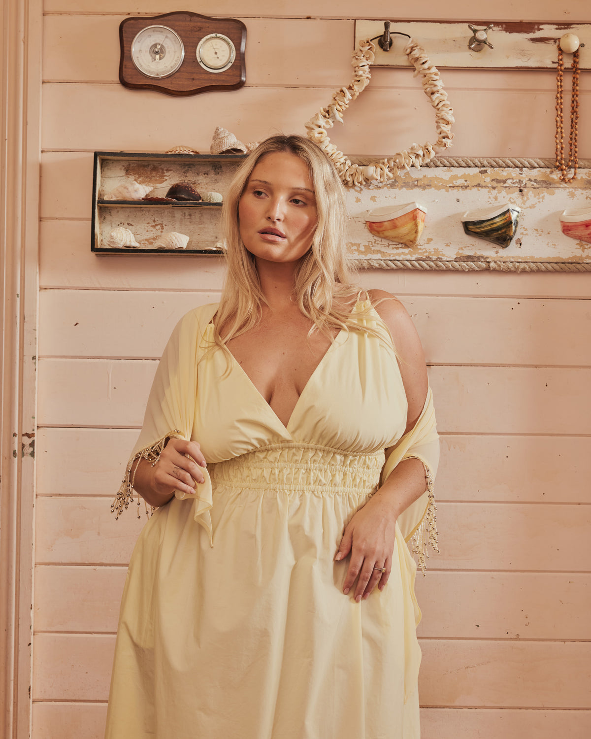 Hero Maxi Dress - Butter