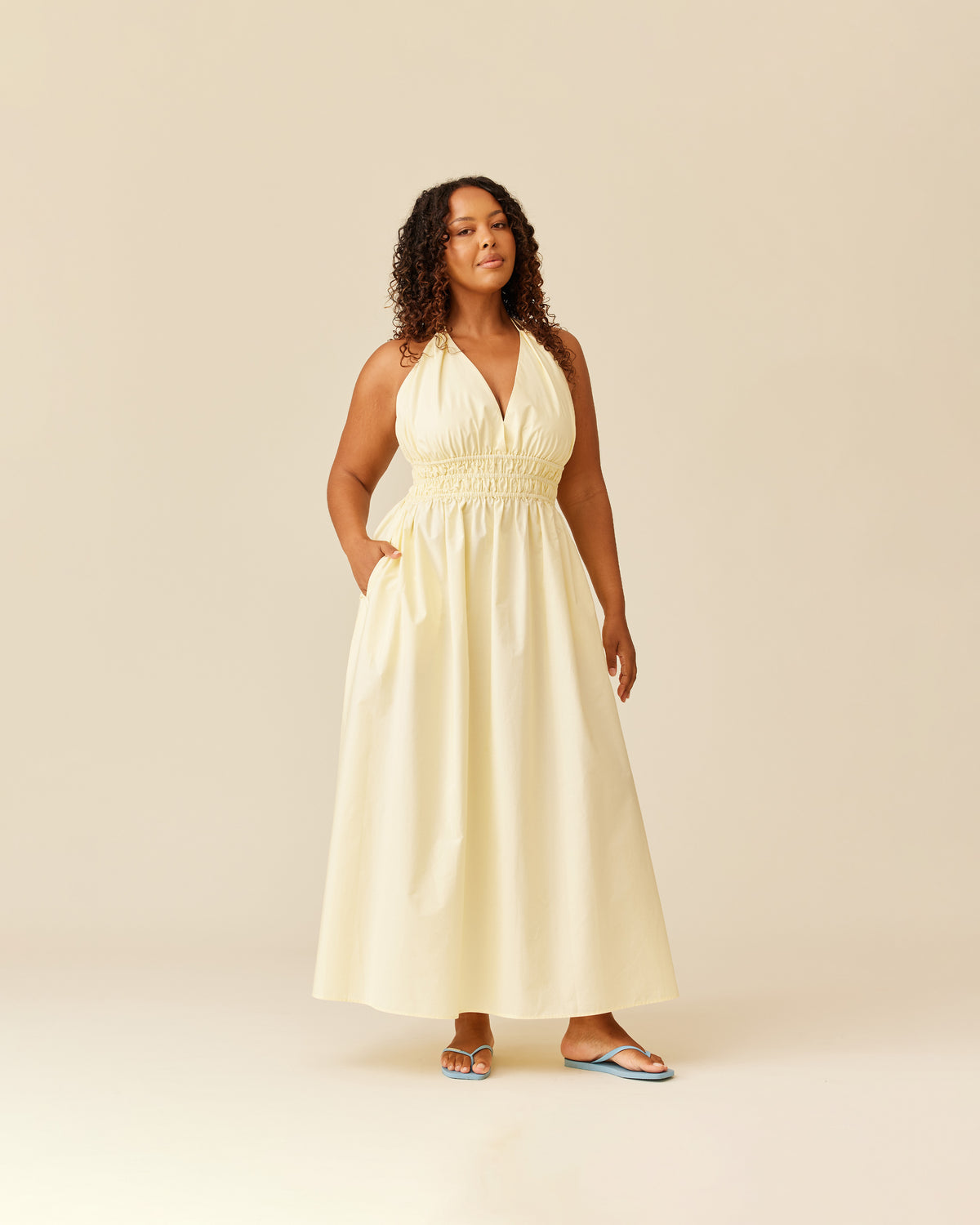 Hero Maxi Dress - Butter