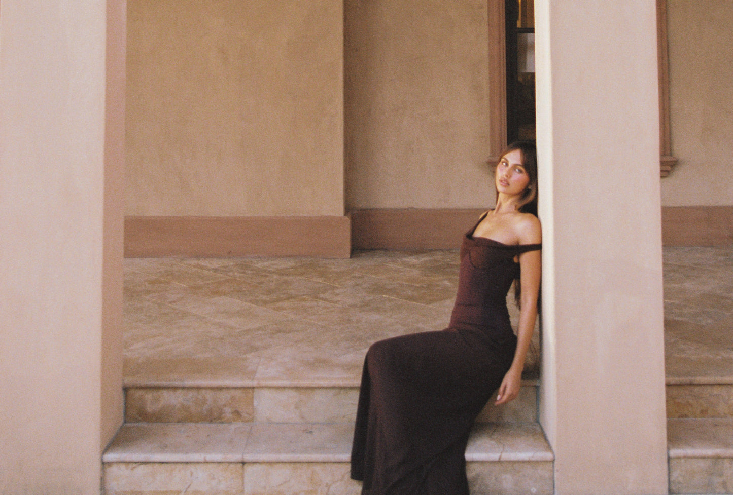 Cadence Gown - Espresso