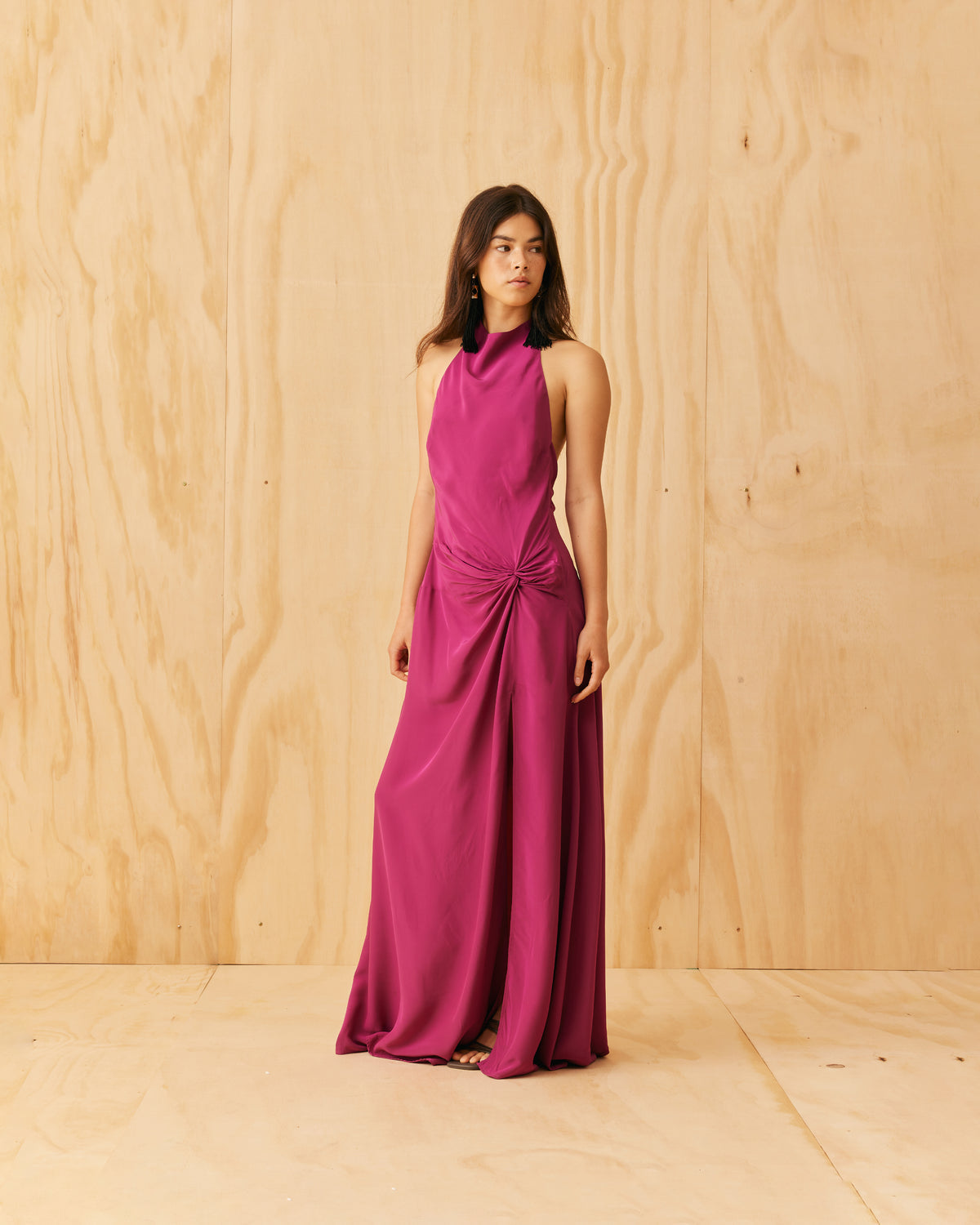 Madrid Gown - Magenta