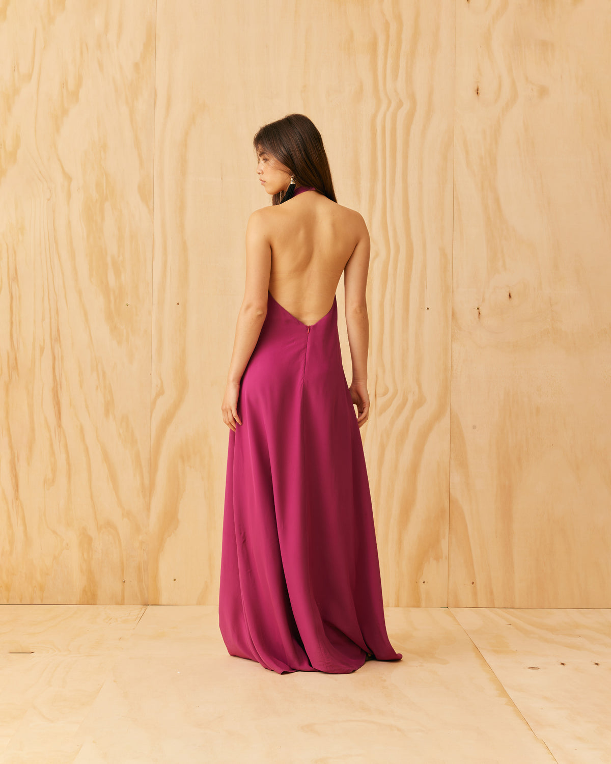 Madrid Gown - Magenta