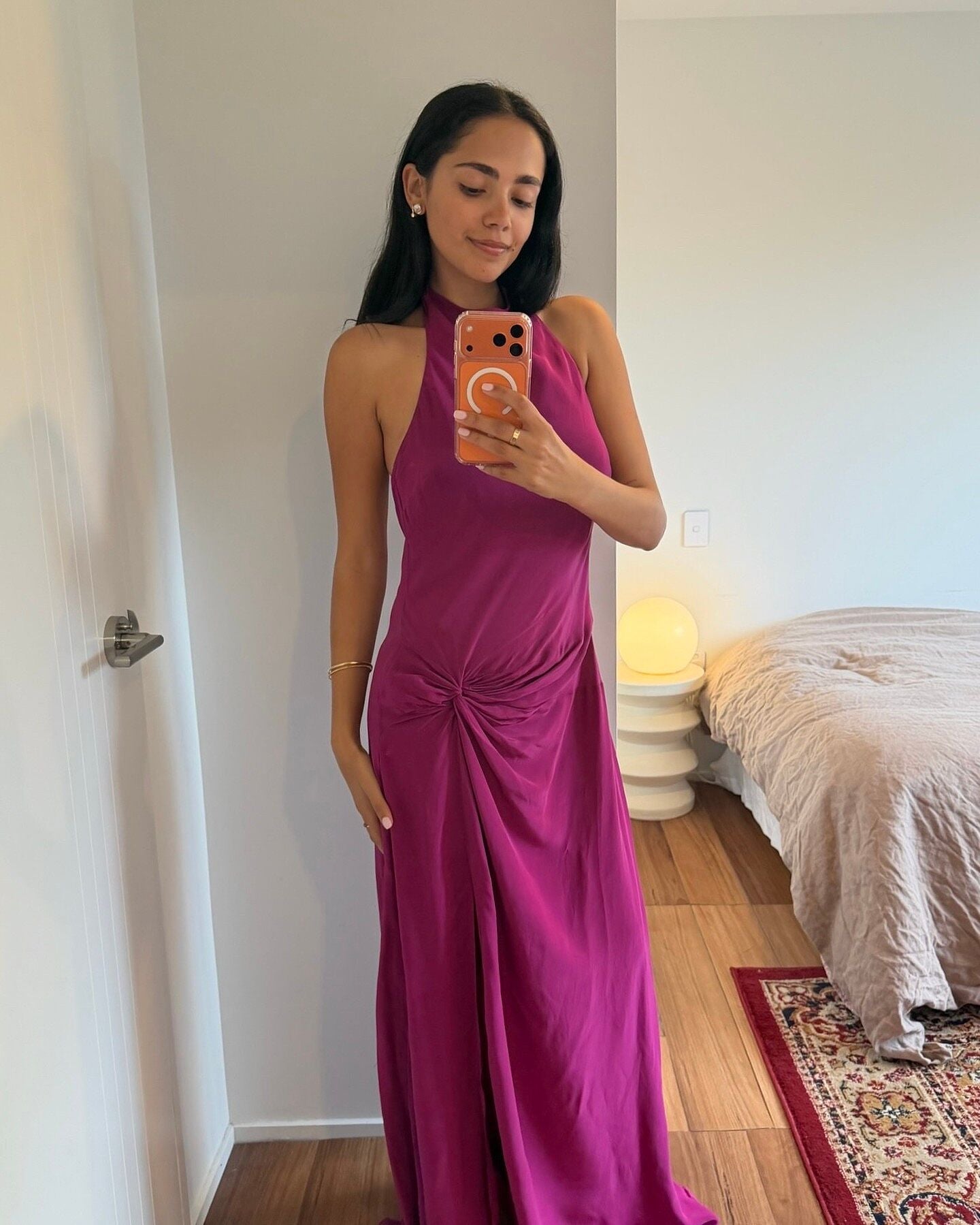Madrid Gown - Magenta