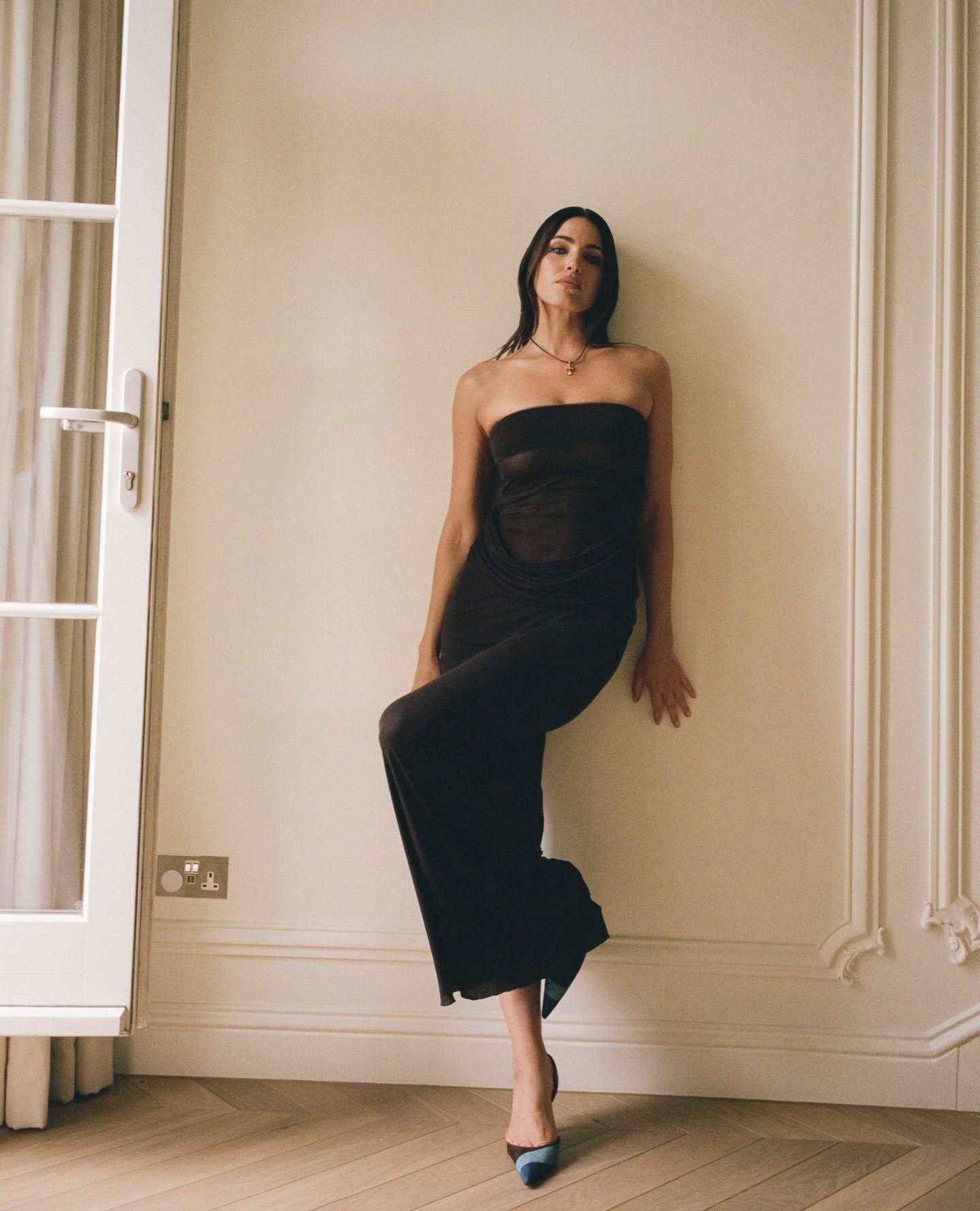 Petra Maxi Dress - Chocolate