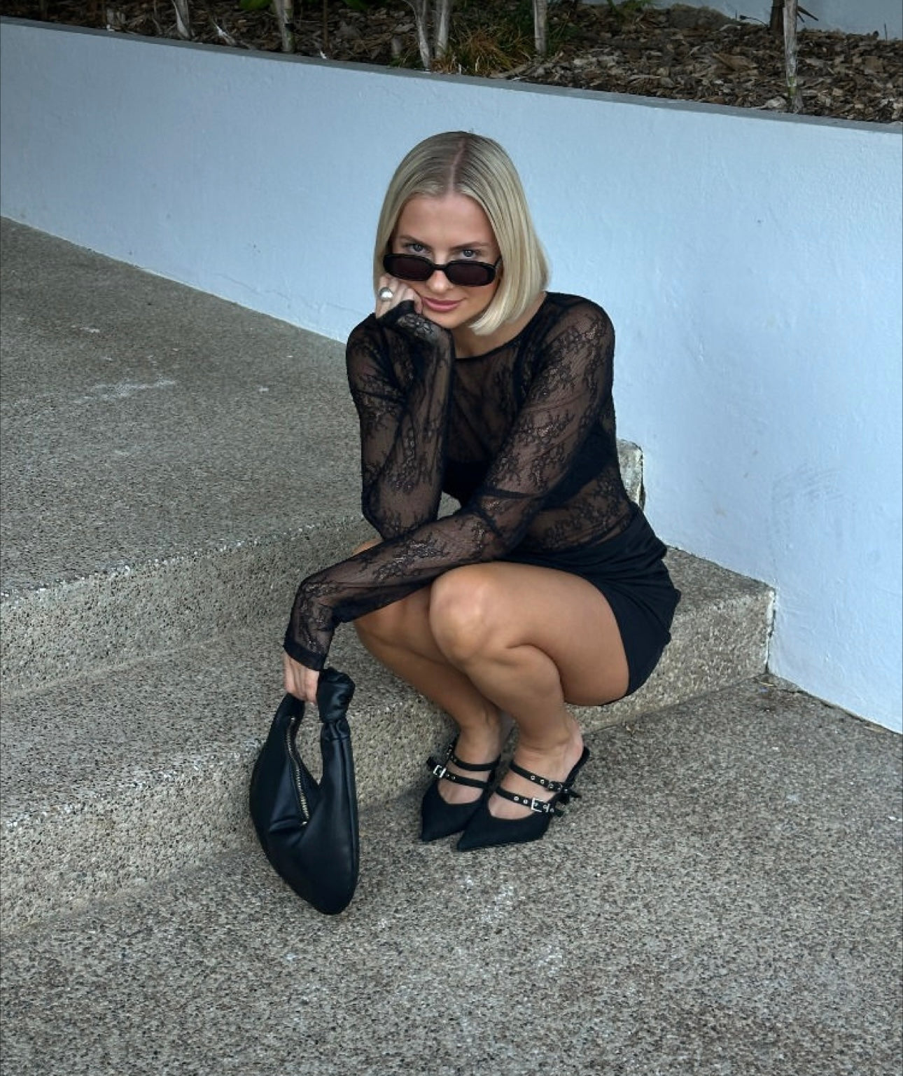 Yana Lace Mini - Black sarahsrentals Yana Lace Mini - Black sarahsrentals