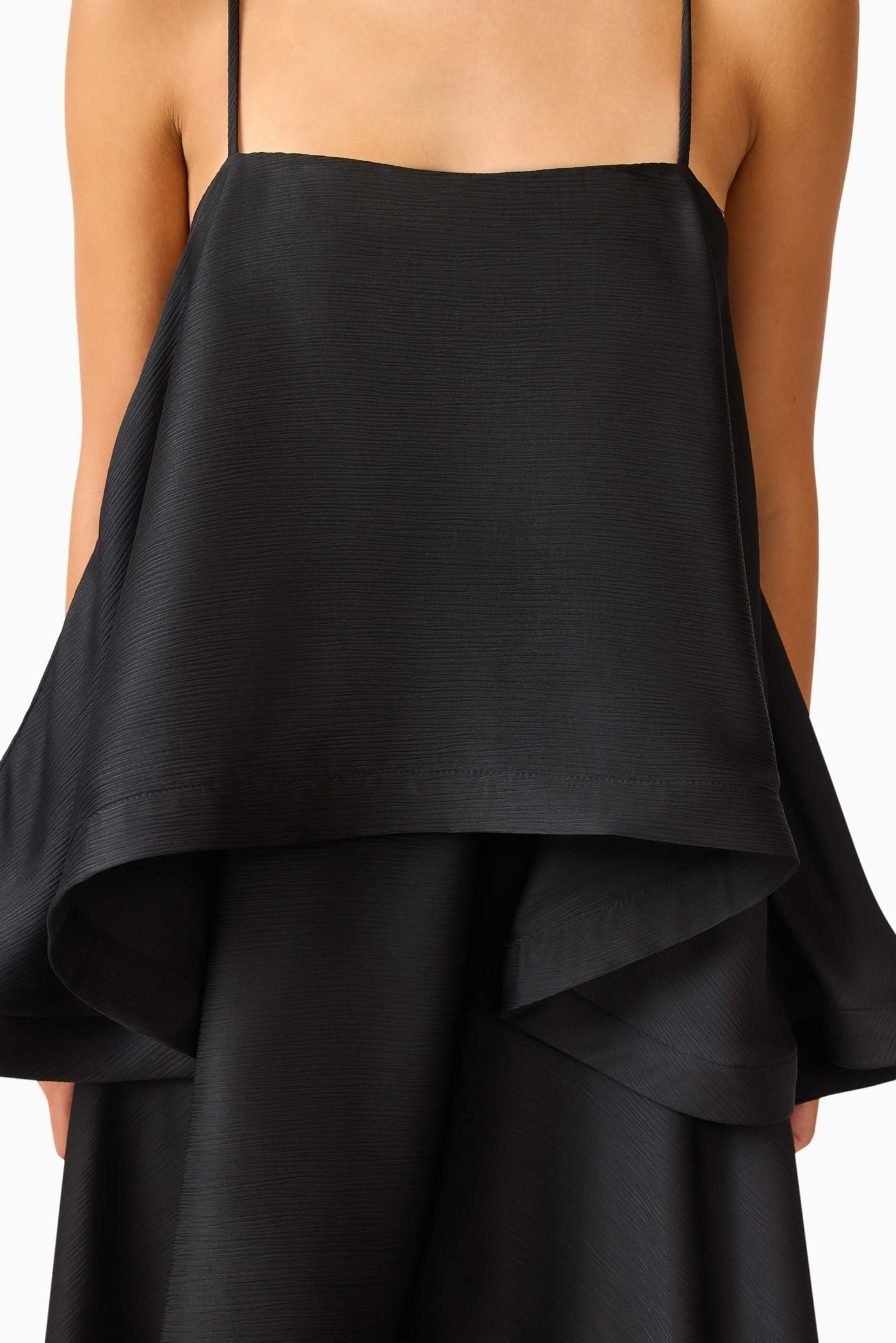 Tilly Tiered Maxi Dress - Black
