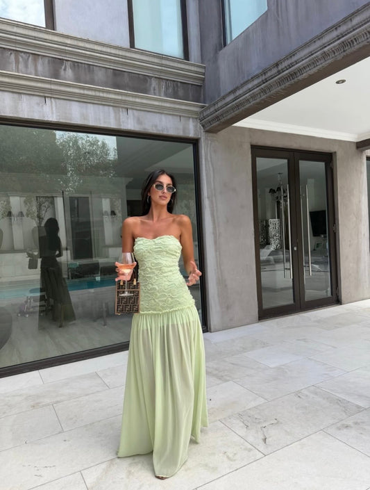 Renata Dress - Mint