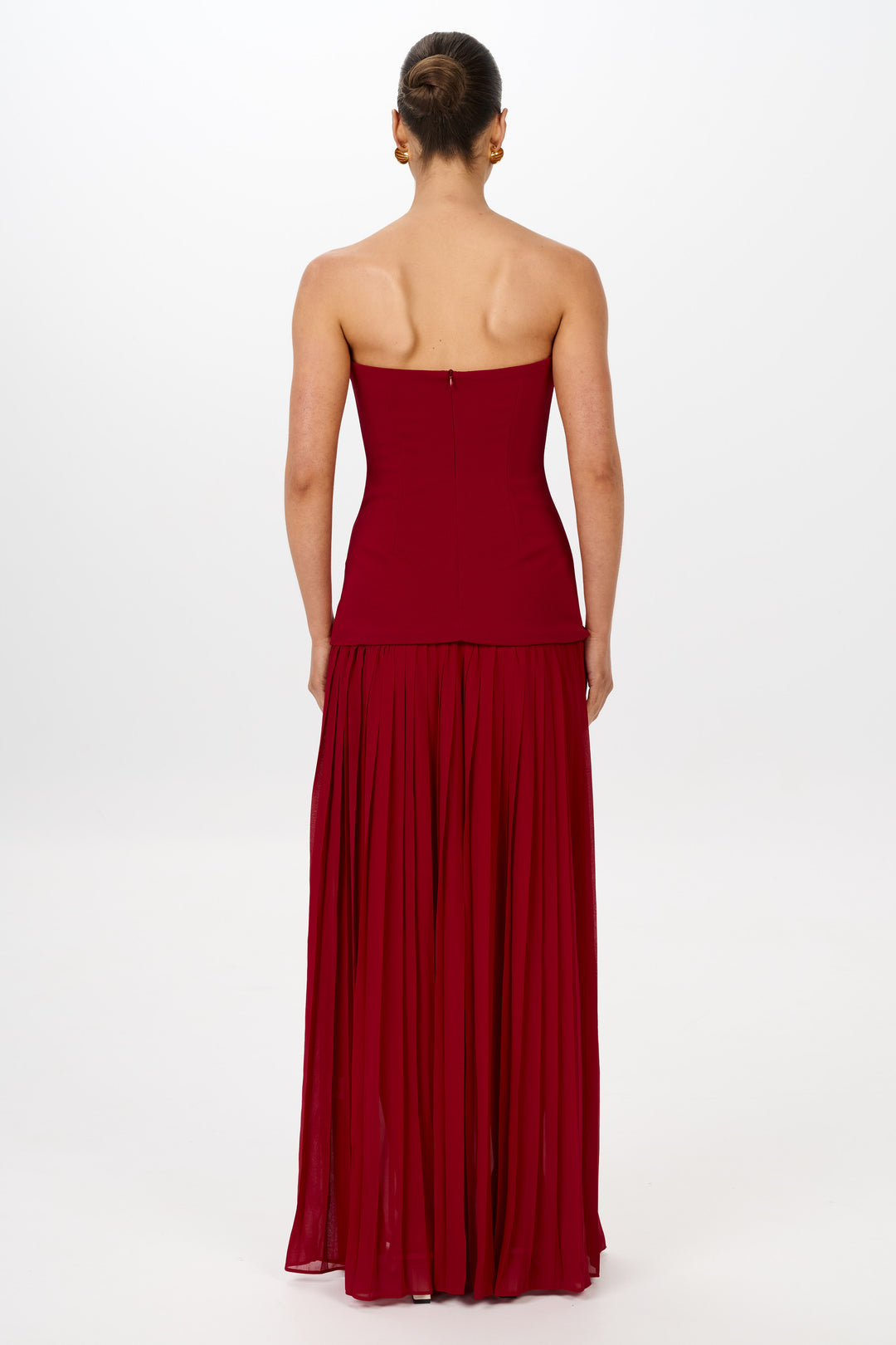 Nicolette Gown - Raspberry
