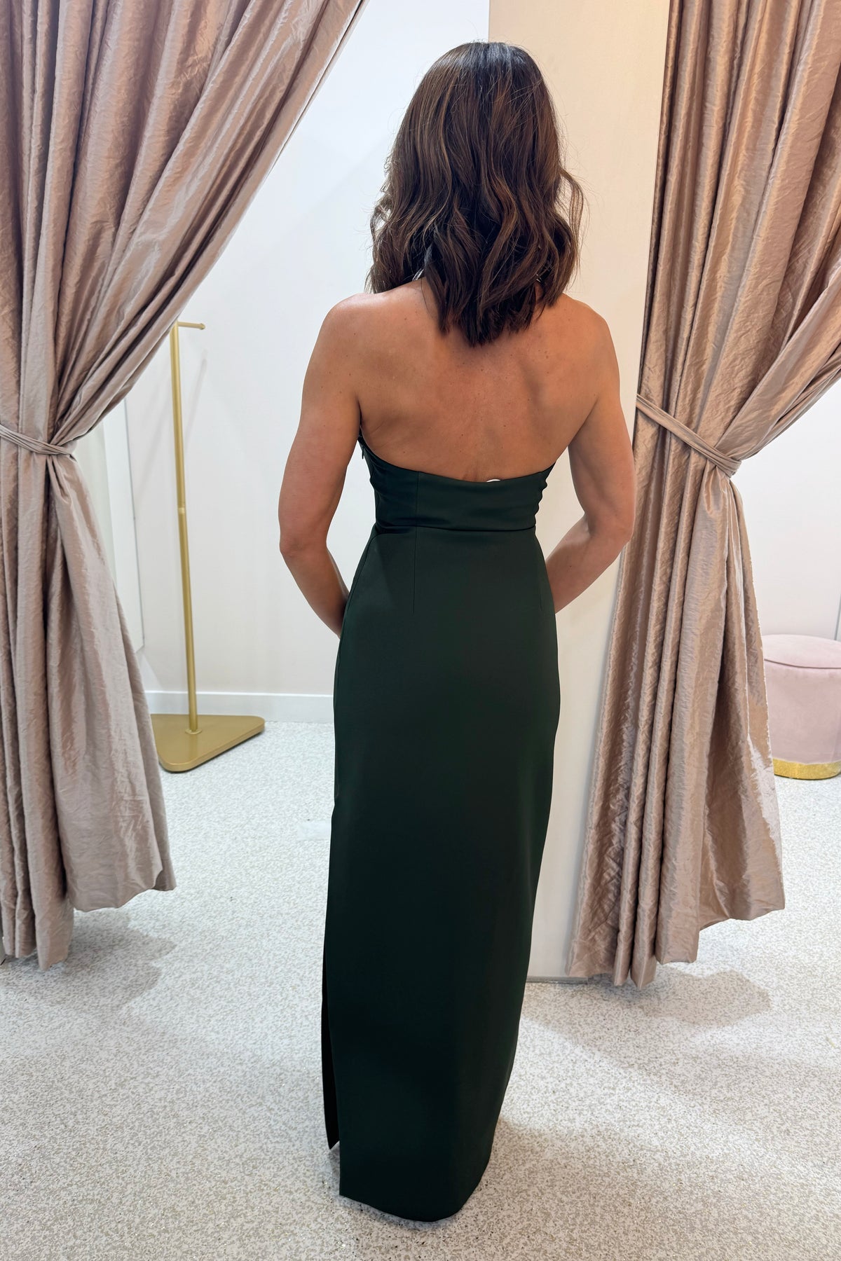 Alusia Dress - Moss