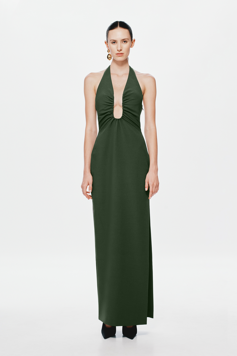 Alusia Dress - Moss