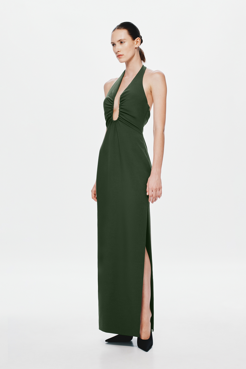 Alusia Dress - Moss